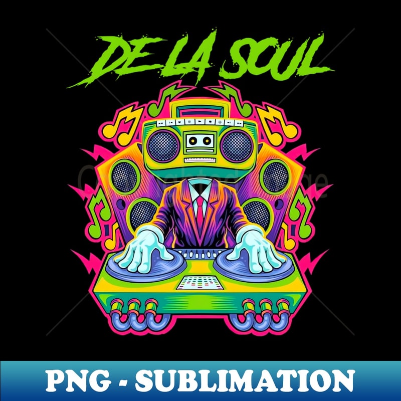 DE LA SOUL RAPPER - PNG Transparent Sublimation File - Perfe | Inspire ...