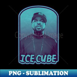 Ice cube - Vintage Sublimation PNG Download - Enhance Your Apparel with Stunning Detail