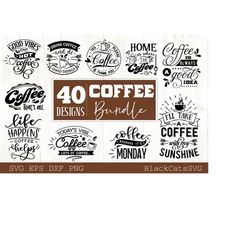 coffee bundle svg 40 designs