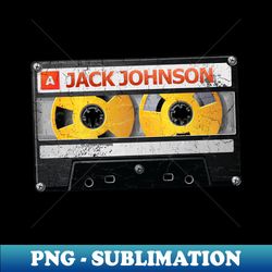 jack johnson cassette tape - png transparent sublimation file - instantly transform your sublimation projects