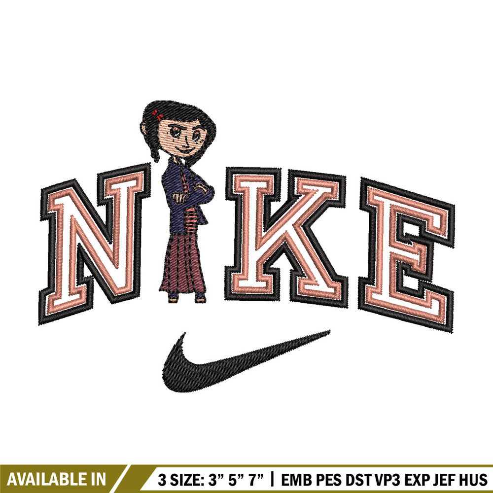Nike china girl embroidery design, Girl embroidery, Nike design, Embroidery shirt, Embroidery file,Digital download.jpg