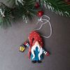 Christmas ornament Gnome brooch made of polymer clay video tutorial.jpg