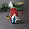 Christmas ornament Gnome pendant or brooch made of polymer clay tutorial.jpg