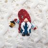 Christmas tree ornament Gnome or brooch made of polymer clay video tutorial.jpg