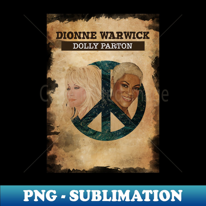 EC-20231024-10920_Vintage Old Paper 80s Style Dionne Warwick Peace 5400.jpg