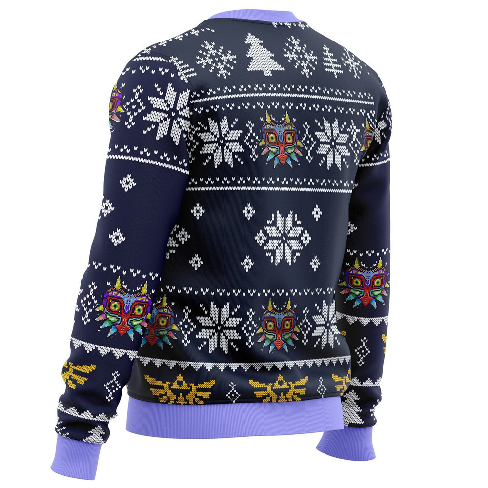 Majora Mask Legend of Zelda All Over Print Hoodie 3D Zip Hoodie 3D Ugly Christmas Sweater 3D Fleece Hoodie