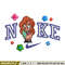 Nike flower girl embroidery design, Nike embroidery, Nike design, Embroidery shirt, Embroidery file,Digital download.jpg
