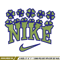 Nike flower green embroidery design, Flower embroidery, Nike design, Embroidery shirt, Embroidery file, Digital download.jpg