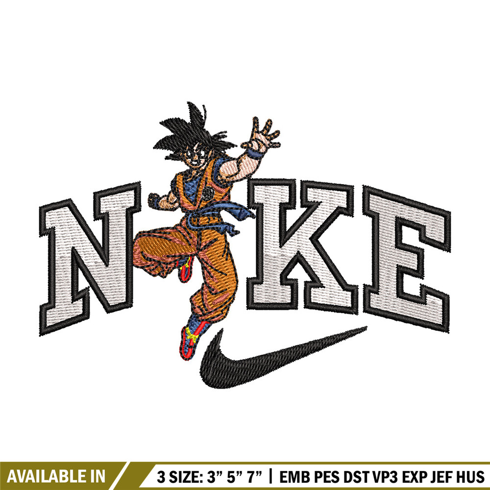 Nike goku man embroidery design, Nike embroidery, Anime design, Embroidery shirt, Embroidery file, Digital download.jpg
