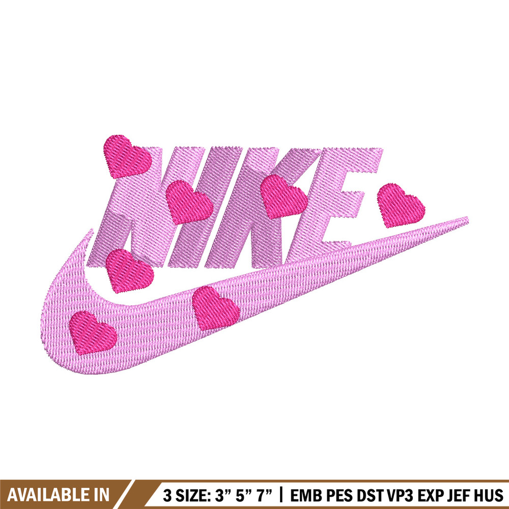 Nike heart embroidery design, Nike embroidery, Nike design, Embroidery shirt, Embroidery file, Digital download.jpg