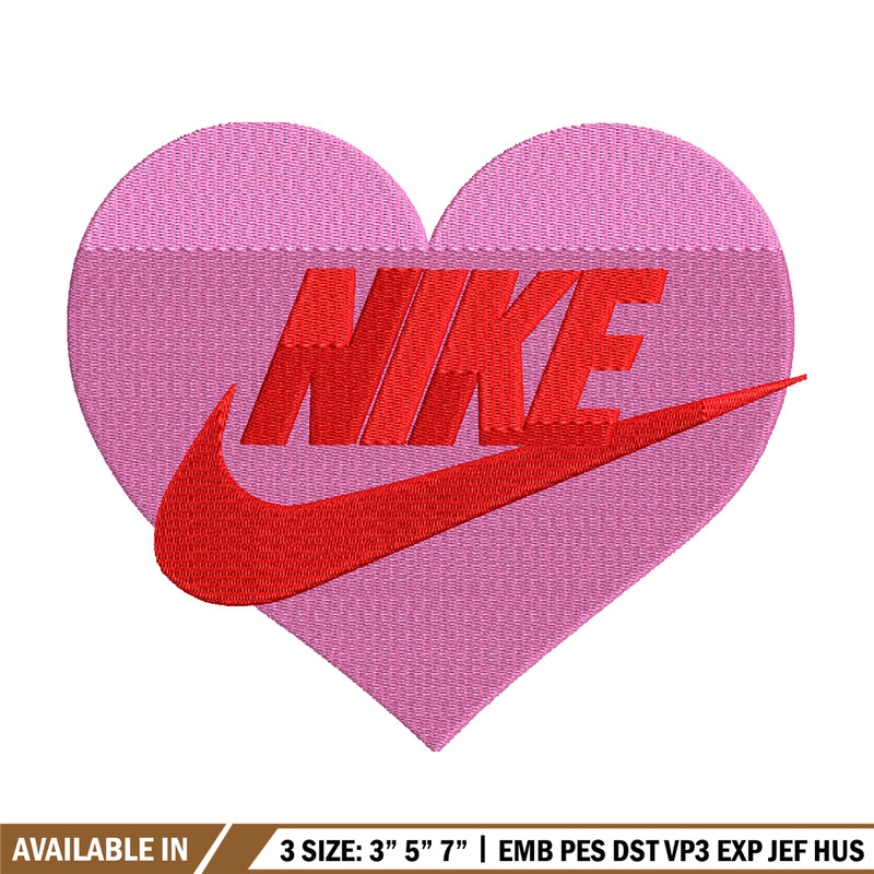 Nike heart Logo embroidery design, Nike heart embroidery, Nike design, logo shirt, Embroidery shirt, Digital download..jpg