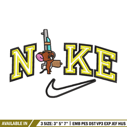 nike jerry embroidery design, tom jerry embroidery, nike design, embroidery shirt, embroidery file,digital download