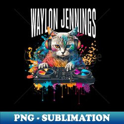 waylon jennings - premium png sublimation file - boost your success with this inspirational png download