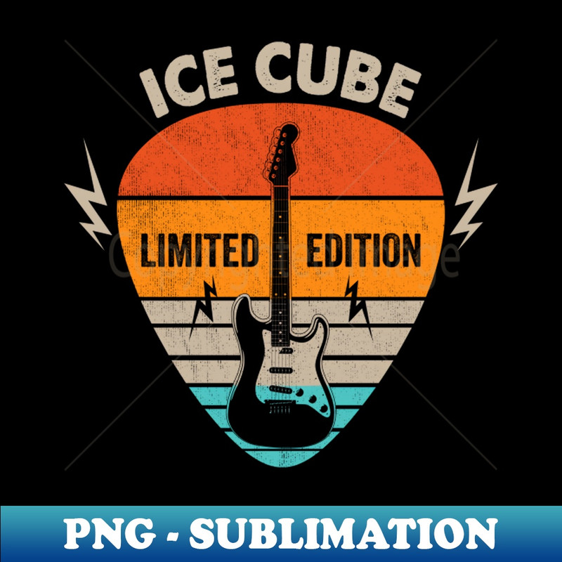 JA-20231024-10852_Vintage Ice Cube Name Guitar Pick Limited Edition Birthday 3610.jpg