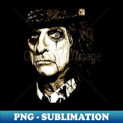 the godfather of shock rock cooper tee - aesthetic sublimation digital file - fashionable and fearless