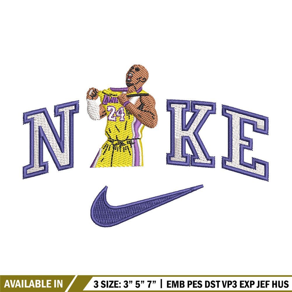 Nike player embroidery design, Basketball embroidery, Nike design,Embroidery file,Embroidery shirt,Digital download.jpg