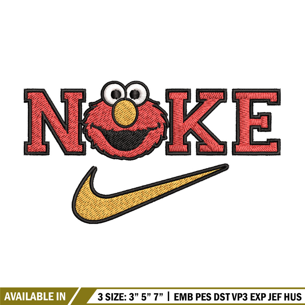 Nike red cartoon Embroidery Design, Nike Embroidery, Brand Embroidery, Embroidery File, Logo shirt, Digital download..jpg