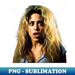 shakira - modern sublimation png file - revolutionize your designs