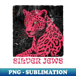 silver jews - - original retro artwork design - professional sublimation digital download - perfect for sublimation art