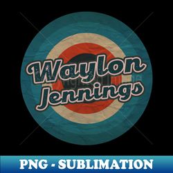 waylon jennings - high-quality png sublimation download - capture imagination with every detail