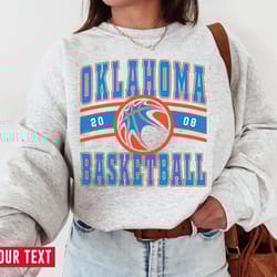vintage oklahoma city thunde sweatshirt t-shirt, thunder sweater, thunder t-shirt, vintage basketball fan, retro oklahom