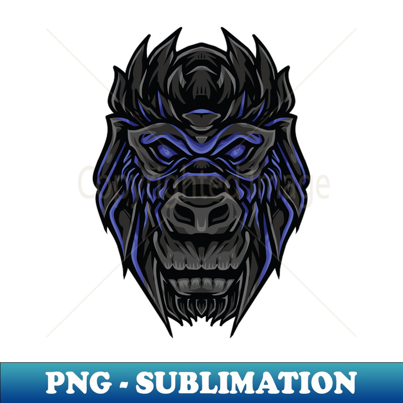 MJ-20231024-7233_ornament gorillas head 8273.jpg