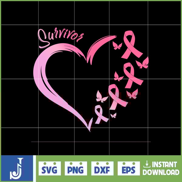 Breast Cancer Svg, Pink Awareness Ribbon Svg, Breast Cancer Awareness Instant Download Digital, Fight Cancer Quote Svg (4).jpg