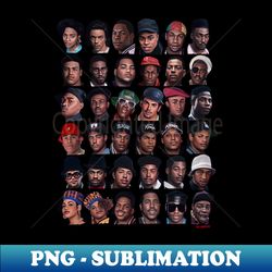 80s hip-hop - digital sublimation download file - spice up your sublimation projects