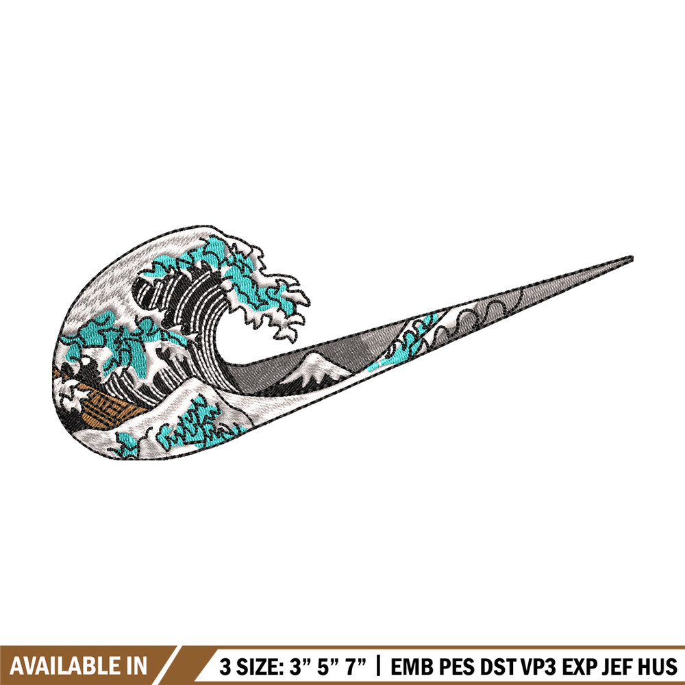 Nike water logo embroidery design, Logo embroidery, Nike design, Embroidery file, logo shirt, Instant download.jpg