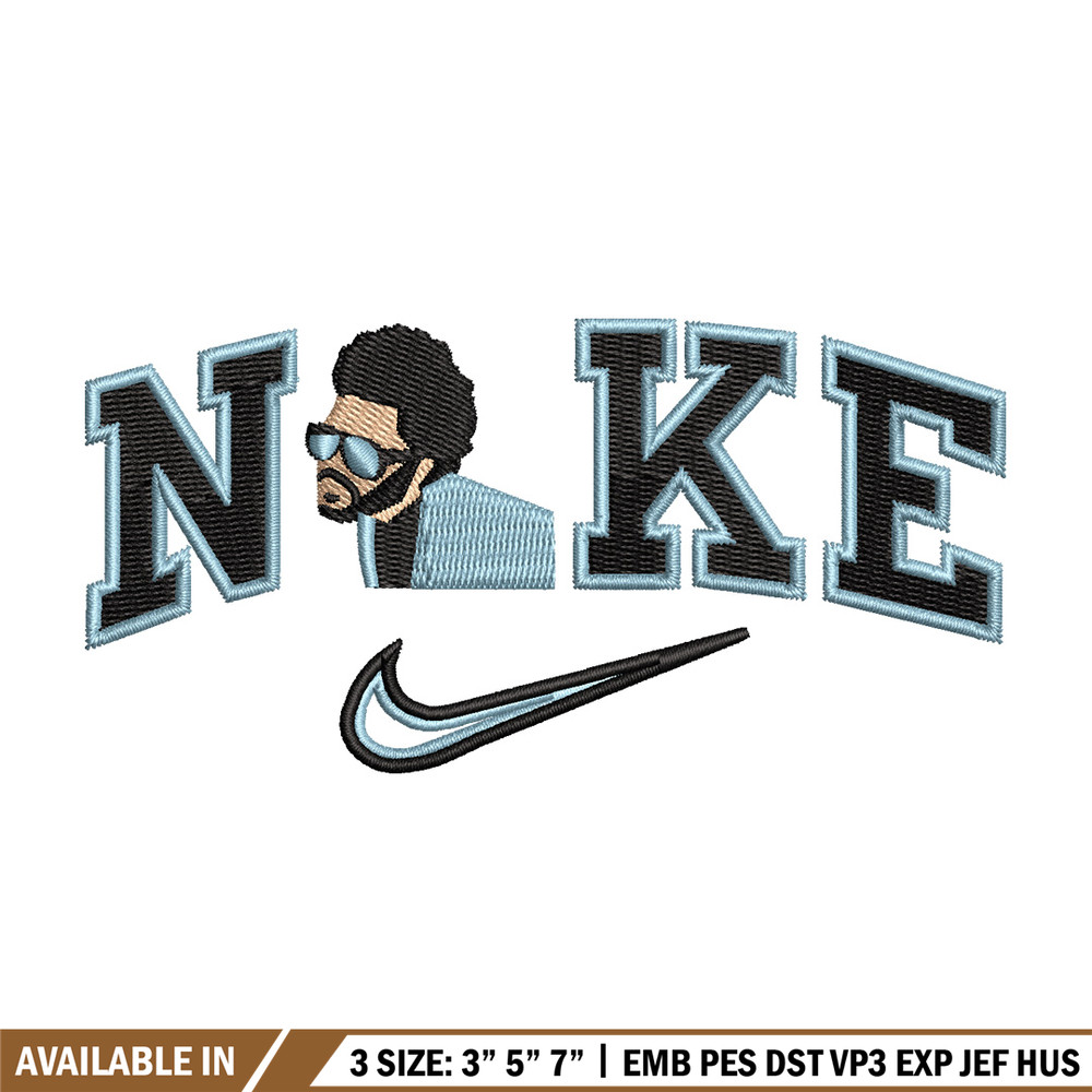 Nike weeknd embroidery design, The weeknd embroidery, Nike design, Embroidery shirt, Embroidery file, Digital download.jpg