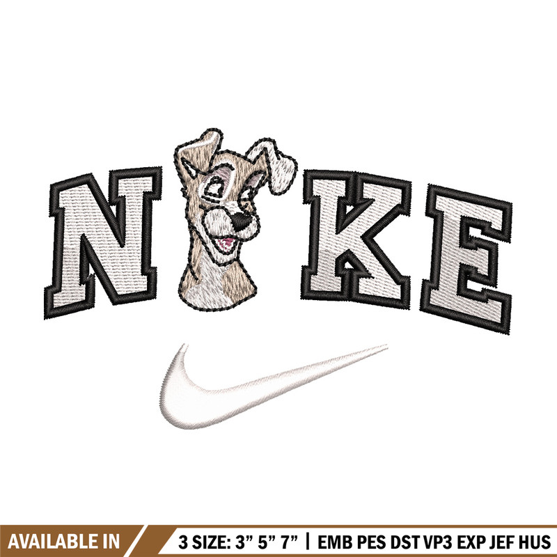Nike white dog embroidery design, Dog embroidery, Nike design, Embroidery shirt, Embroidery file, Digital download.jpg