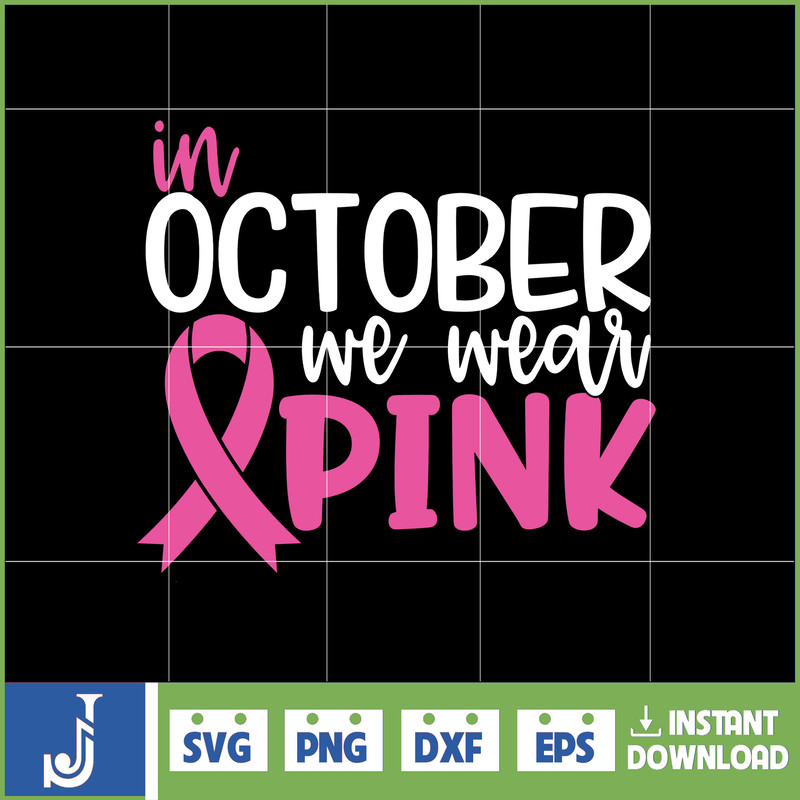 Breast Cancer Svg, Pink Awareness Ribbon Svg, Breast Cancer Awareness Instant Download Digital, Fight Cancer Quote Svg (11).jpg