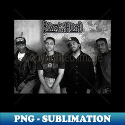 boyz n the hood - bts - black and white - special edition sublimation png file - fashionable and fearless