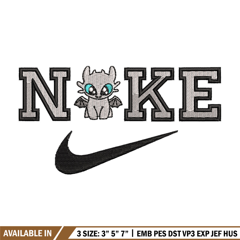 Nike x dragon black embroidery design, Dragon embroidery, Nike design,Embroidery shirt,Embroidery file, Digital download.jpg