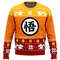 Dragon Ball Z Goku Christmas All Over Print Hoodie 3D Zip Hoodie 3D Ugly Christmas Sweater 3D Fleece Hoodie