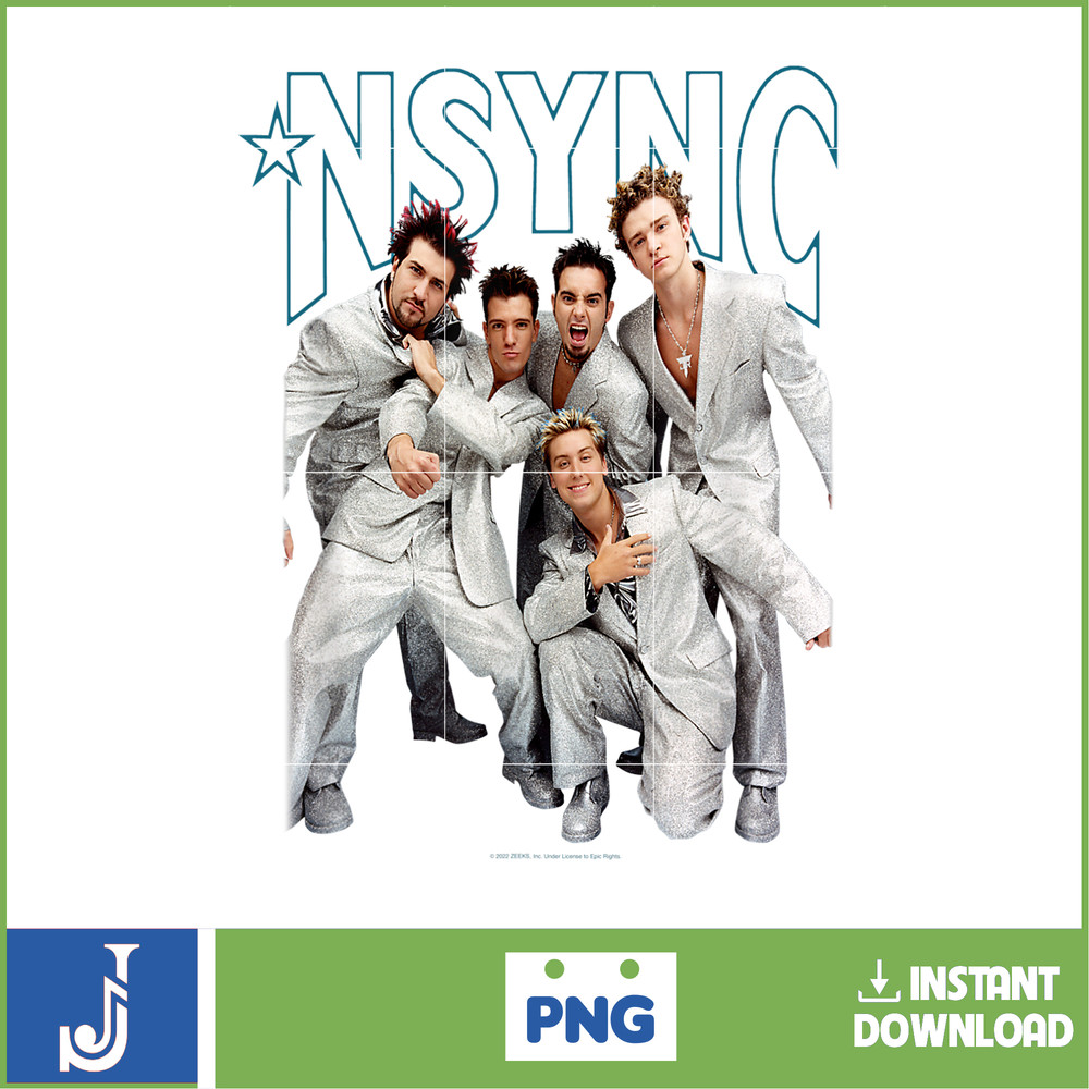 Nsync Png, In my Nsync Reunion Era Png, NSync Album Cover Png, NSync Era Png, Nsync Boy Band 90s Png (14).jpg