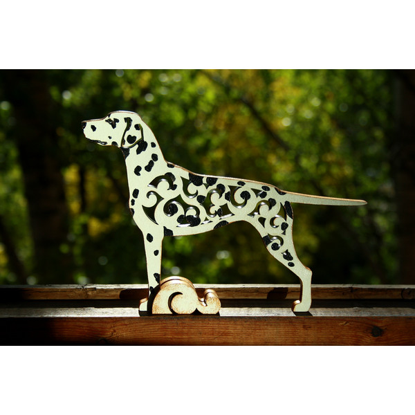 Figurine Dalmatian, dog statuette