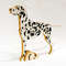 Figurine Dalmatian  made of wood