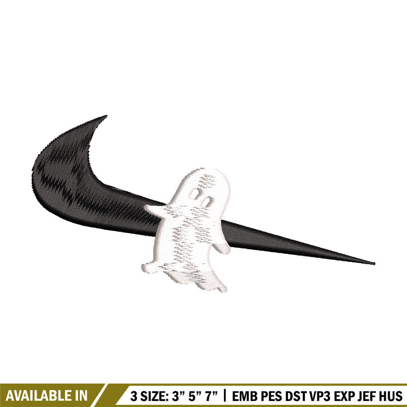 Nike x ghost embroidery design, Horror embroidery, Nike design, Embroidery shirt, Embroidery file,Digital download.jpg