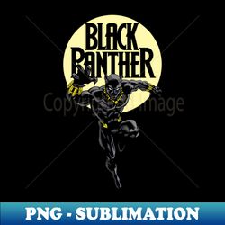 black panther - digital sublimation download file - fashionable and fearless