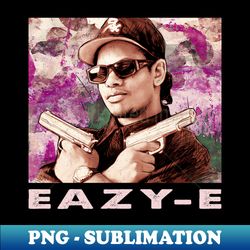 Nwa Days Eazy Es Impact In Vintage Photographs - High-Resolution PNG Sublimation File - Stunning Sublimation Graphics