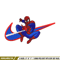 Nike x spiderman embroidery design, Mavel embroidery, Nike design, Embroidery shirt, Embroidery file, Digital download.jpg