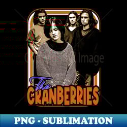 loud and clear embrace the musical impact and enduring popularity of cranberries genre on a tee - elegant sublimation png download - spice up your sublimation projects