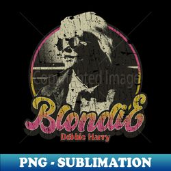 blondie  80s -vintage retro style - modern sublimation png file - transform your sublimation creations