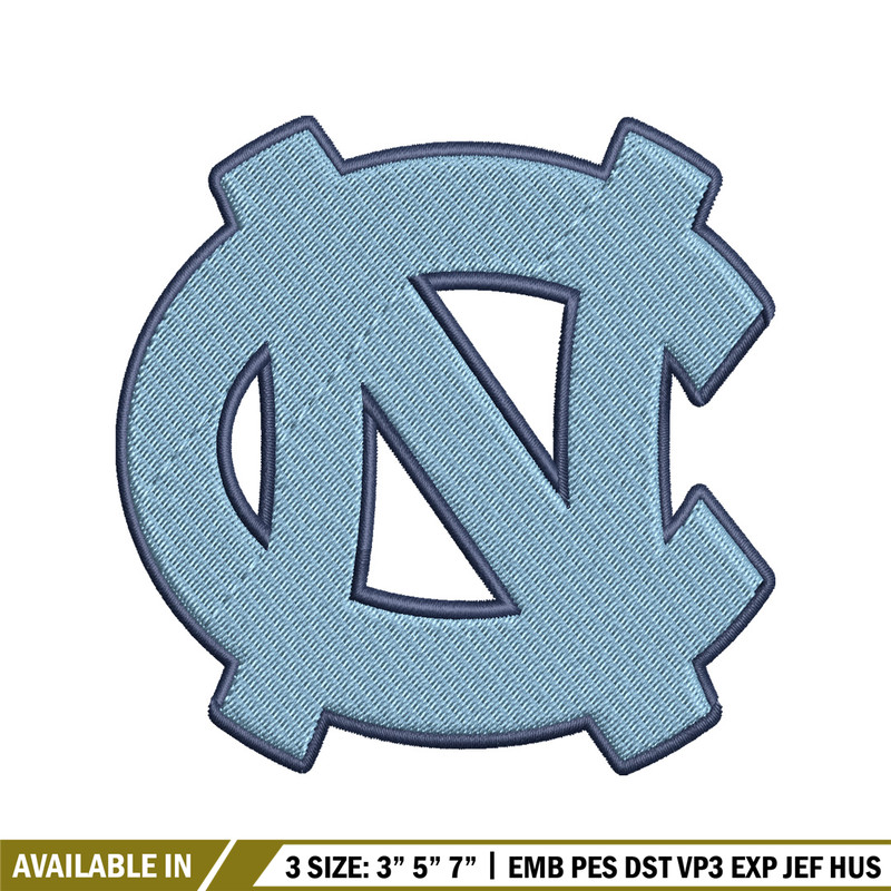 North Carolina Tar Heels embroidery, North Carolina Tar Heels embroidery, Sport embroidery, NCAA embroidery..jpg