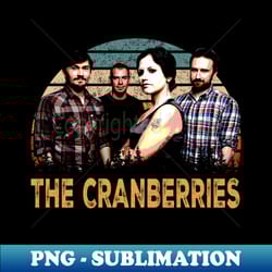 dolores legacy pay tribute to the captivating voice and musical brilliance of cranberries on a tee - decorative sublimation png file - spice up your sublimation projects