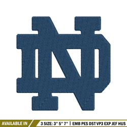 notre dame fighting irish embroidery, notre dame fighting irish embroidery, sport embroidery, ncaa embroidery.
