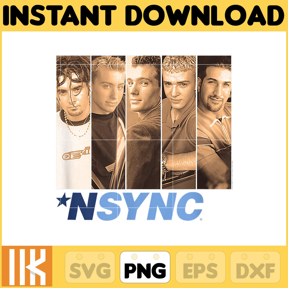 Nsync Png, In my Nsync Reunion Era Png, NSync Album Cover Png, NSync Era Png, Nsync Boy Band 90s Png (1).jpg
