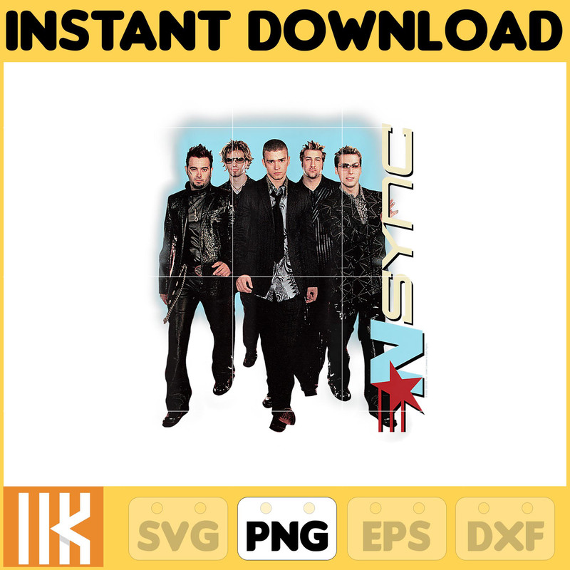 Nsync Png, In my Nsync Reunion Era Png, NSync Album Cover Png, NSync Era Png, Nsync Boy Band 90s Png (13).jpg