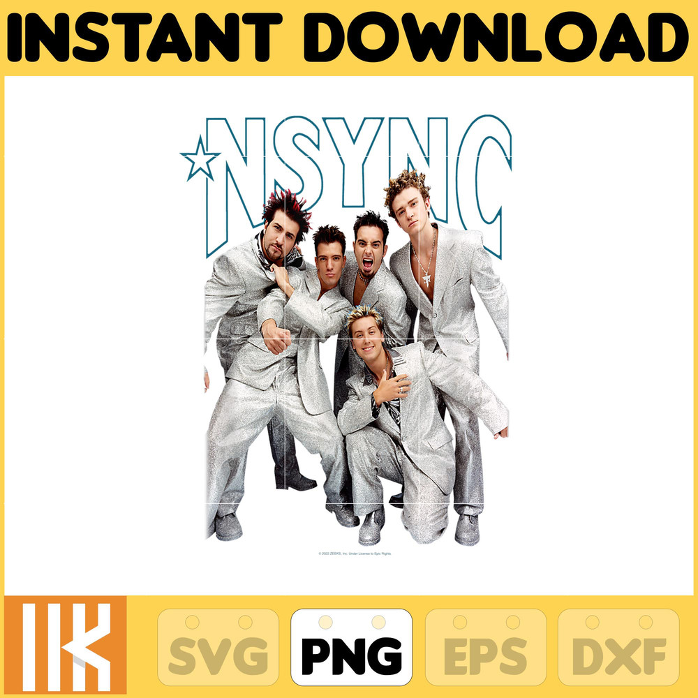 Nsync Png, In my Nsync Reunion Era Png, NSync Album Cover Png, NSync Era Png, Nsync Boy Band 90s Png (14).jpg